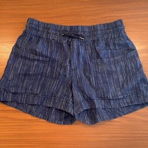 Never worn, Athleta blue shorts! Size 8